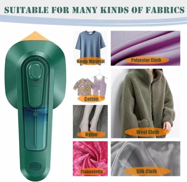 Portable Micro Steam Iron – Quick, Compact & Travel-Friendly Wrinkle Remover - Image 4