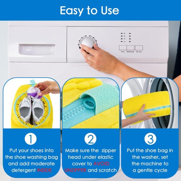 Washing Laundry Bag for Shoes – Keep Your Footwear Clean & Protected - Image 6