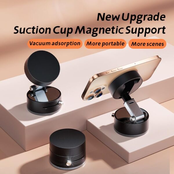Magnetic Phone Holder – Strong Grip, 360° Rotation & Sleek Design - Image 4