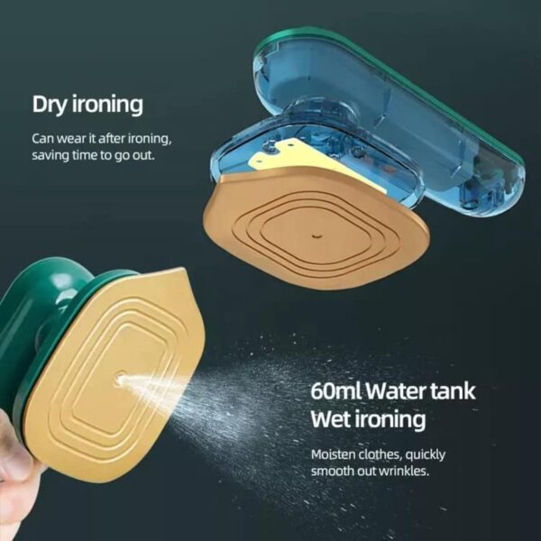Portable Micro Steam Iron – Quick, Compact & Travel-Friendly Wrinkle Remover - Image 3