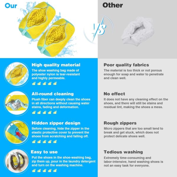 Washing Laundry Bag for Shoes – Keep Your Footwear Clean & Protected - Image 8