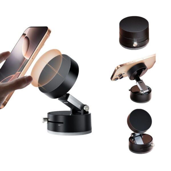 Magnetic Phone Holder – Strong Grip, 360° Rotation & Sleek Design - Image 2