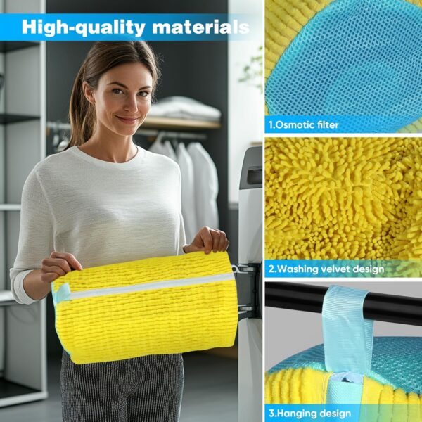 Washing Laundry Bag for Shoes – Keep Your Footwear Clean & Protected - Image 9